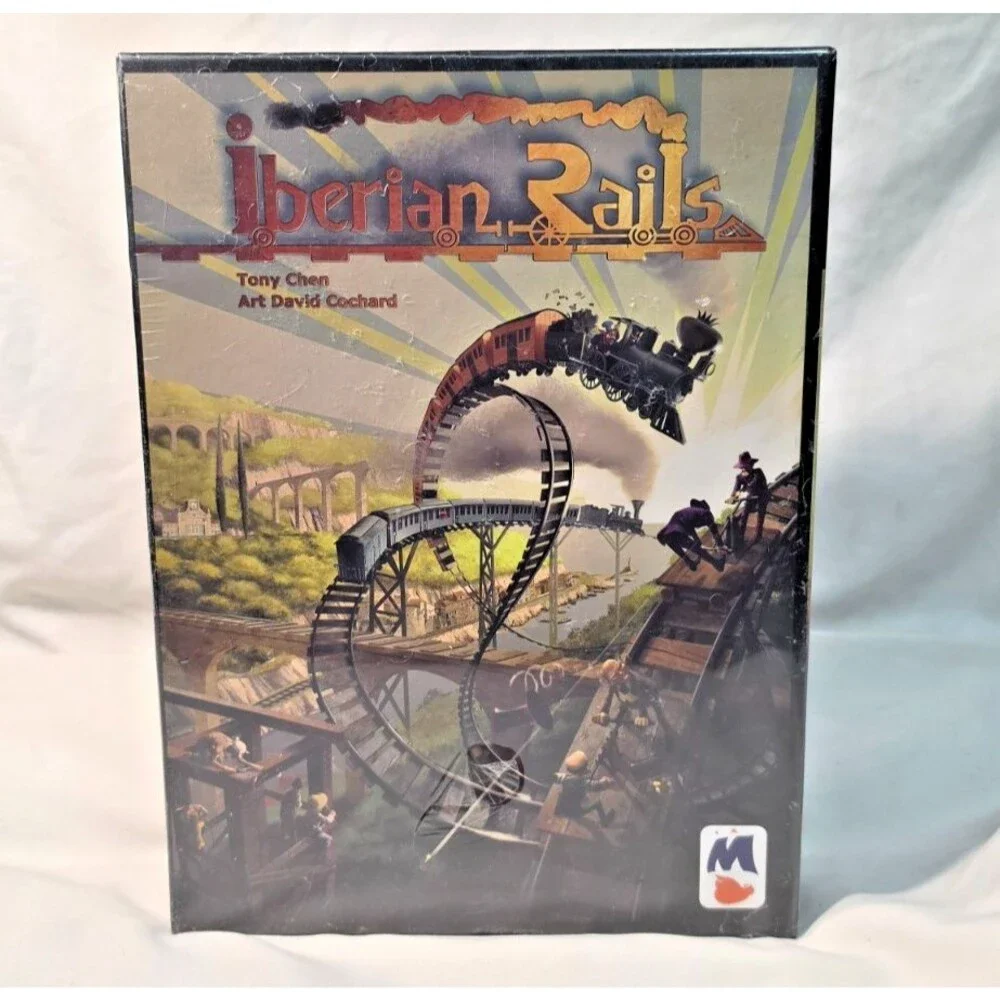 Iberian Rails Board Game Strategy Train Investing - Brand New/Sealed
